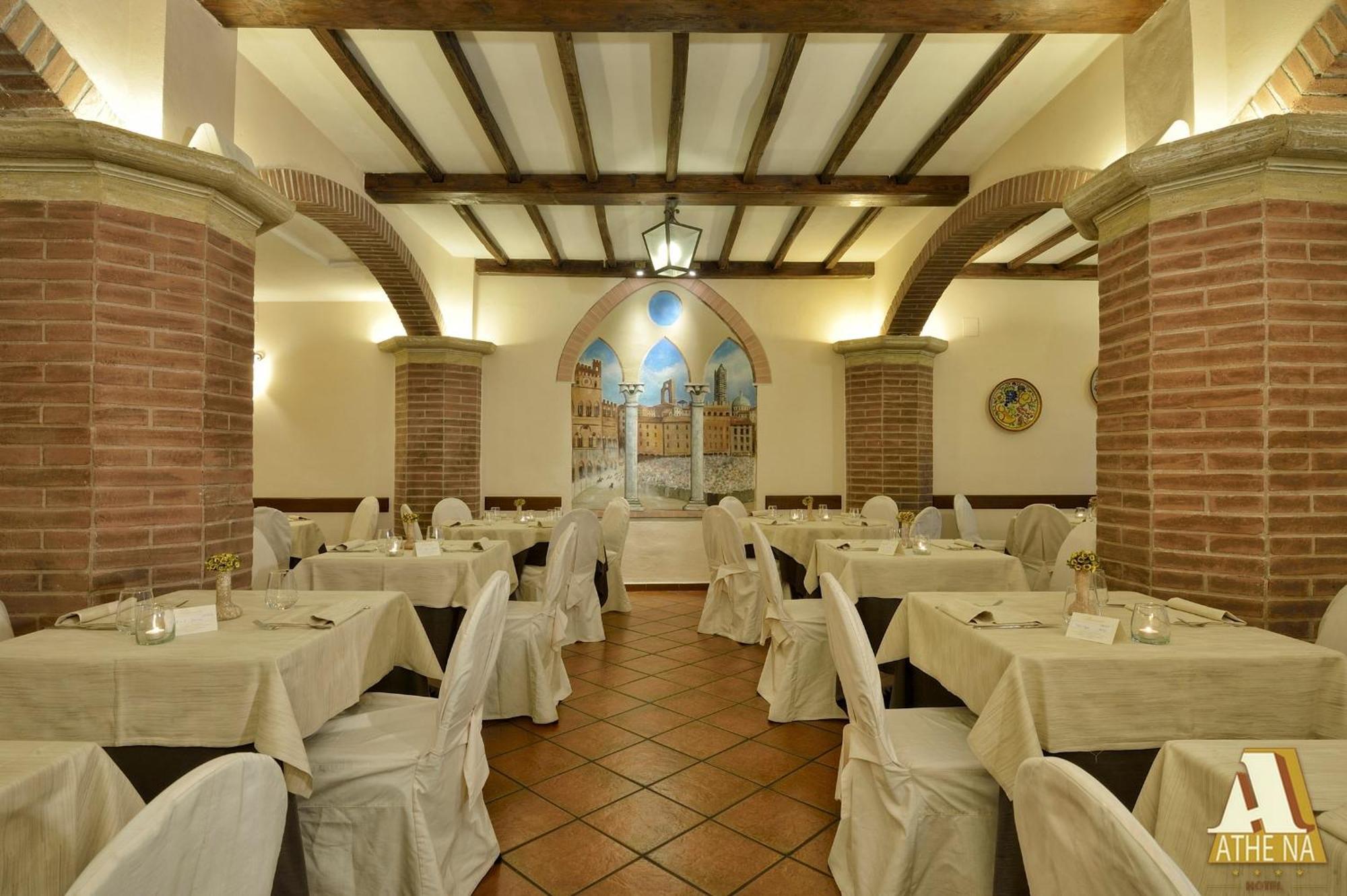 Hotel Athena Siena Ristorante foto